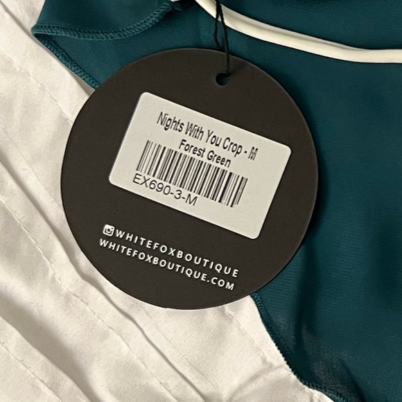 NEW White fox boutique strappy bandana top - Picture 3 of 3